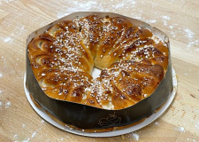 Vaniljkrans med vaniljkräm